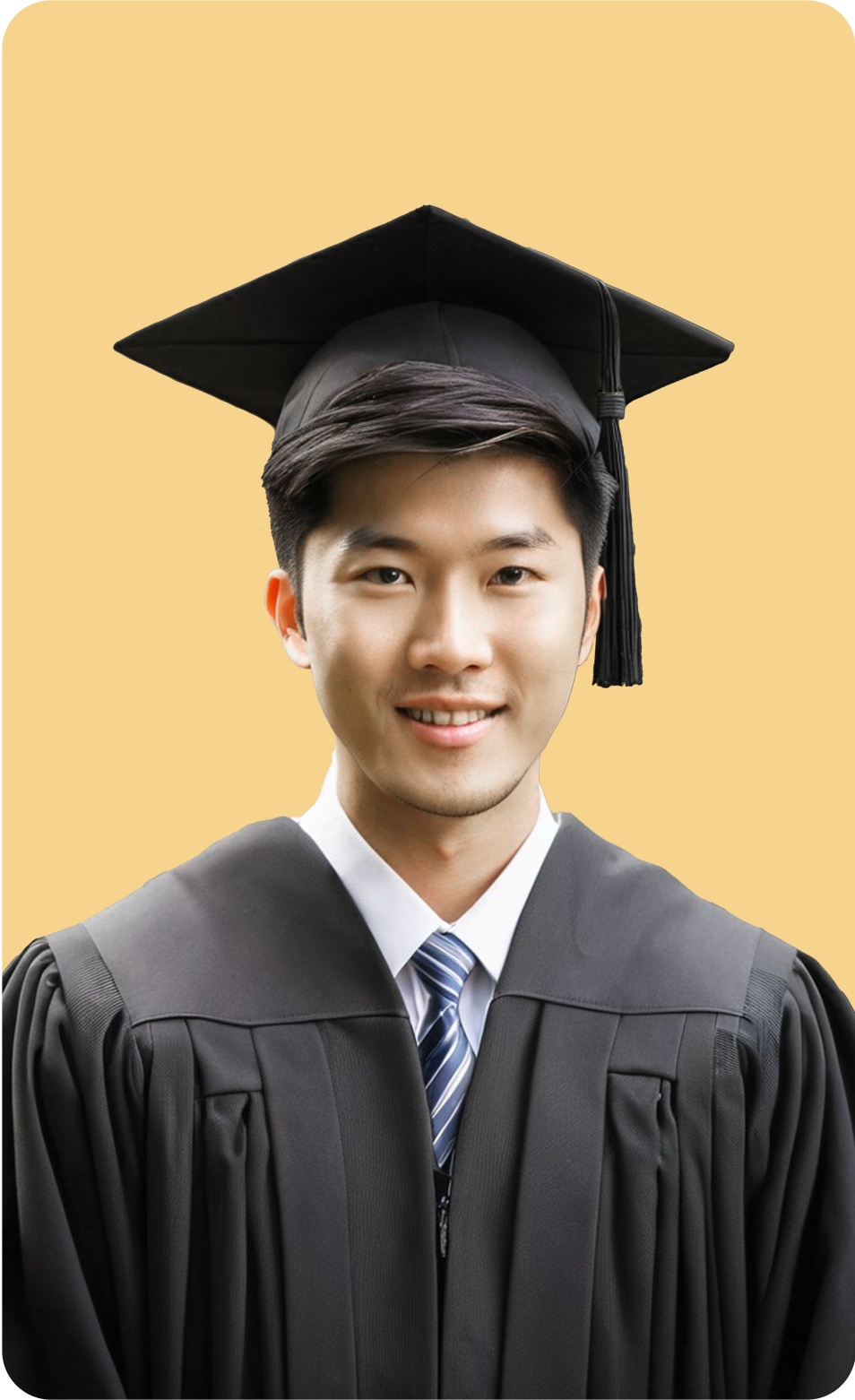 Circular foreground image